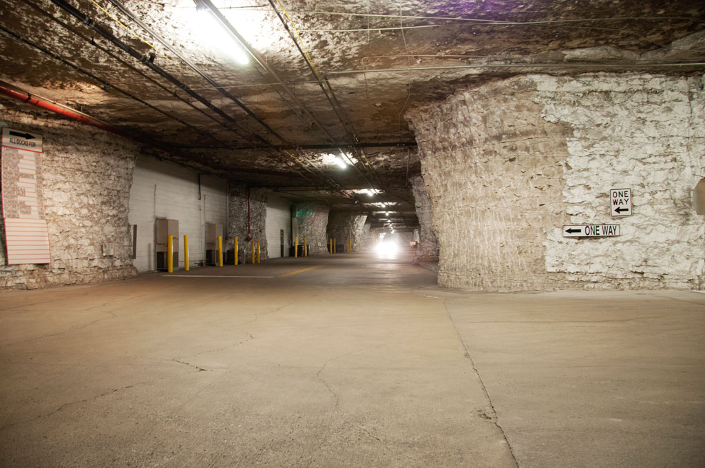 Inside the Kansas City underground data center where FullControl runs, a limestone cavern 125 feet down